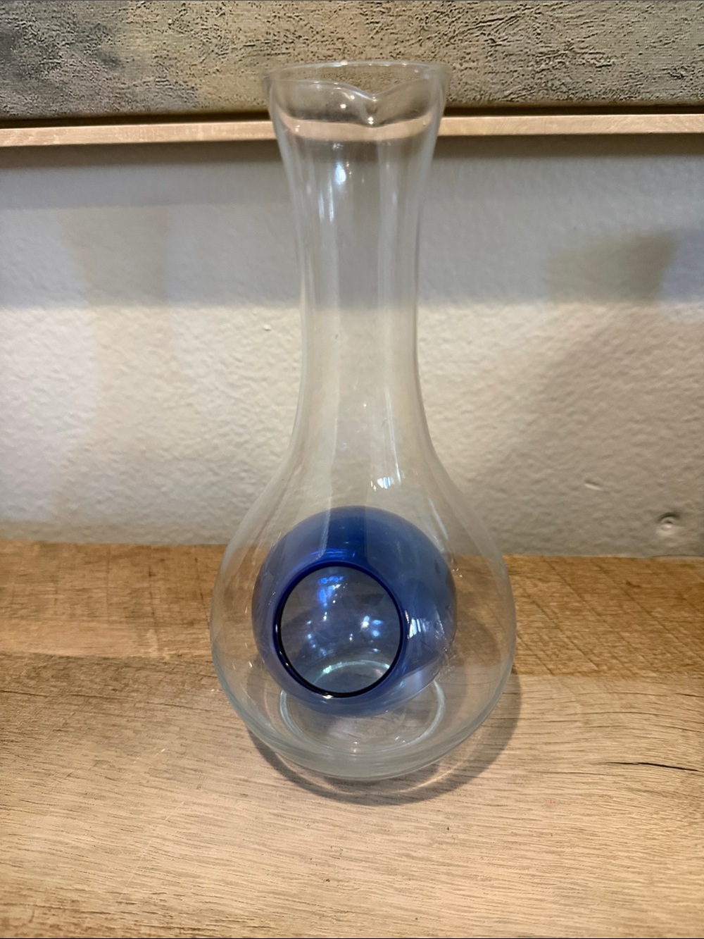 Clear Glass sake decanter